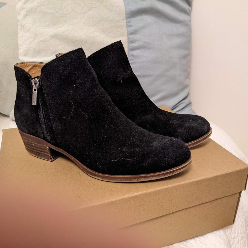 Suede Booties
